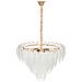 Lampadario Mahaica Vetro Ottone - Foto miniatura 4