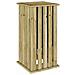 Fioriera Marrone 33 x 33 x 65 cm Legno di pino impregnato - Foto miniatura 1