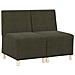 Poltrona Sofa 2 pcs Verde 55 x 74 x 82 cm - Foto miniatura 1