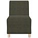 Poltrona Sofa 2 pcs Verde 55 x 74 x 82 cm - Foto miniatura 5