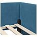 Cornice del letto ad angolo Altro con testiera Blu 90 x 190 cm - Foto miniatura 8