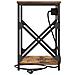 Armadio da Notte Rovere fumo 41 x 31 x 51 cm Legno multistrato - Foto miniatura 6