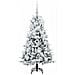 Albero di Natale Artificiale con Rami Pieghevoli Bianco 120 cm - Foto miniatura 4