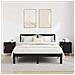 Armadio da Notte 2 pcs Rovere Nero 40 x 40 x 50 cm - Foto miniatura 4