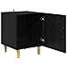 Armadio da Notte 2 pcs Rovere Nero 40 x 40 x 50 cm - Foto miniatura 5
