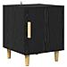 Armadio da Notte 2 pcs Rovere Nero 40 x 40 x 50 cm - Foto miniatura 6