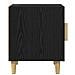 Armadio da Notte 2 pcs Rovere Nero 40 x 40 x 50 cm - Foto miniatura 8