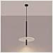 Lampada A Sospensione Feltro 1 Nero /beige Sl. 1879 - Moderno Lampada A Sospensione Beige /nero 126x30x30 Cm - Foto miniatura 4