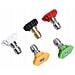 Set Di Ugelli Per Idropulitrice Con Lancia 1/4"" 34cm - 5 Angoli Di Spruzzo (0°, 15°, 25°, 40°, 60°) | Max 250 Bar, 60°c | Compatibile Con, Lavor - Foto miniatura 5