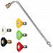 Set Di Ugelli Per Idropulitrice Con Lancia 1/4"" 34cm - 5 Angoli Di Spruzzo (0°, 15°, 25°, 40°, 60°) | Max 250 Bar, 60°c | Compatibile Con, Lavor - Foto miniatura 1