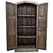 Armadio In Legno Fatto A Mano 90-100x37x170-195h Cm - Foto miniatura 3