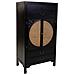 Armadio In Legno Nero 70x40x135h - Foto miniatura 1