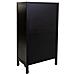 Armadio In Legno Nero 70x40x135h - Foto miniatura 6
