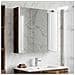 Mobiletto per specchio da bagno Legno vecchio - Foto miniatura 4