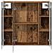 Mobiletto per specchio da bagno Legno vecchio - Foto miniatura 7