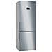 Serie 4 KGN497ICT frigorifero con congelatore Libera installazione 440 L Acciaio inox - Foto miniatura 1