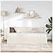 Struttura Letto Angolare con Materasso 2 pcs Crema Velluto - Foto miniatura 3