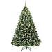 Albero di Natale artificiale con 300 LED Verde 240 cm PE e PVC - Foto miniatura 3