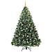 Albero di Natale artificiale con 300 LED Verde 240 cm PE e PVC - Foto miniatura 4