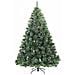 Albero di Natale artificiale con 300 LED Verde 240 cm PE e PVC - Foto miniatura 5