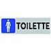 Cartelli segnaletici adesivi - toilette donne - 15909680ADB0150X0050 - Foto miniatura 3