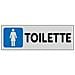 Cartelli segnaletici adesivi - toilette donne - 15909680ADB0150X0050 - Foto miniatura 1