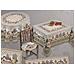 Copritavolo Jacquard Disegno Casette By Suardi 150x180 Casette - Foto miniatura 1
