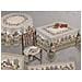 Copritavolo Jacquard Disegno Casette By Suardi 150x180 Casette - Foto miniatura 2