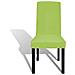 Set 4 Pz Fodera Elastica Per Sedie Verde - Foto miniatura 2