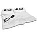 10x Sacchetti In Microfibra Per Aspirapolvere Bosch Cs Unitec, Cs1225, Gas 25, Gas25 Sostituisce 2605411167 - Foto miniatura 1