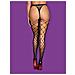 Collant Sexy Aperte Rete, Nero, Taglia Unica - Foto miniatura 5