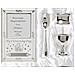 Bella Boxed Argento Placcato Battesimo Day Gift Set - 4 Pezzi Comprende Portauovo Spoon Bambino Photo Frame Tovagliolo Anello In Presentazione Confezione Regalo. - Foto miniatura 2