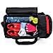 Borsa Sportiva Borsa Da Ginnastica Holdall Uomini Donne Duffel Borsa A Tracolla Fitness Piscina Corsa Del Sacchetto Cinghia Vacanza Borsa Sportiva Bagaglio A Mano Durante La Notte Campeggio Kit Piccola Borsa 20l Grande 40l (40 L Arancione Grigio)  - Foto miniatura 3