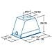 Cappa Gl 75 X / c Rosone, Classe Di Efficienza Energetica A, Larghezza 75 Cm, 820 M³ / h, Touch Control, Led, Inox - Foto miniatura 8