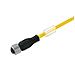 SAIL-M12BG-4-5.0UGE 5m Nero, Argento, Giallo cavo di rete - Foto miniatura 1
