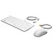Tastiera e Mouse USB Healthcare Edition No Retroilluminata Colore Bianco - Foto miniatura 1