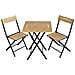 Set Tavolo E Sedie Da Giardino (3 Pezzi) 60x73x60 - Foto miniatura 1