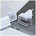 Caricabatterie 108w Porta Usb-c Power Delivery Porta Usb Cavo 2m Bianco - Foto miniatura 2
