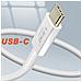 Caricabatterie 108w Porta Usb-c Power Delivery Porta Usb Cavo 2m Bianco - Foto miniatura 4