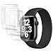 Set Di 3 Cover Per Apple Watch 44mm Protezione Completa In Tpu, Trasparente - Foto miniatura 1