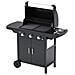 Barbecue A Gas 3 Bruciatori In Acciaio Fornello Laterale E Coperchio Con Termometro Compact 3ls - Foto miniatura 3