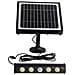 Proiettore Led A Luce Fredda 8 Watt 950 Lumen Con Pannello Solare Separabile Century Genius - Foto miniatura 3