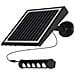 Proiettore Led A Luce Fredda 8 Watt 950 Lumen Con Pannello Solare Separabile Century Genius - Foto miniatura 6