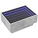 Tavolino Salotto Con Led Grigio Cemento 70x50x30 Cm Multistrato - Foto miniatura 4