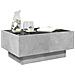 Tavolino Salotto Con Led Grigio Cemento 70x50x30 Cm Multistrato - Foto miniatura 5