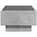 Tavolino Salotto Con Led Grigio Cemento 70x50x30 Cm Multistrato - Foto miniatura 9