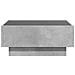 Tavolino Salotto Con Led Grigio Cemento 70x50x30 Cm Multistrato - Foto miniatura 10
