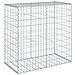 Cesto Gabbione Con Copertura 100x50x100 Cm In Ferro Zincato - Foto miniatura 2