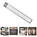 Luce Sensore Di Movimento Striscia Led Luci Armadio Sotto Pensile 10w Te-b0558 - Foto miniatura 1