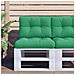 Cuscino Per Pallet Verde 50x40x12 Cm In Tessuto - Foto miniatura 1